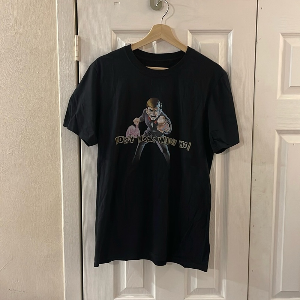 Goosebumps “Don’t mess with me!” T Shirt size medium in black